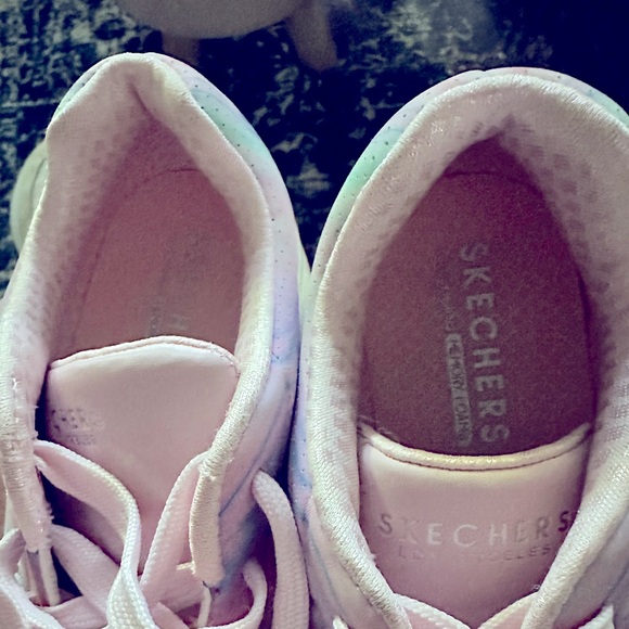 Skechers Sneakers - Girls Uno Gen1 Marble Sweetheart - Picture 3 of 8